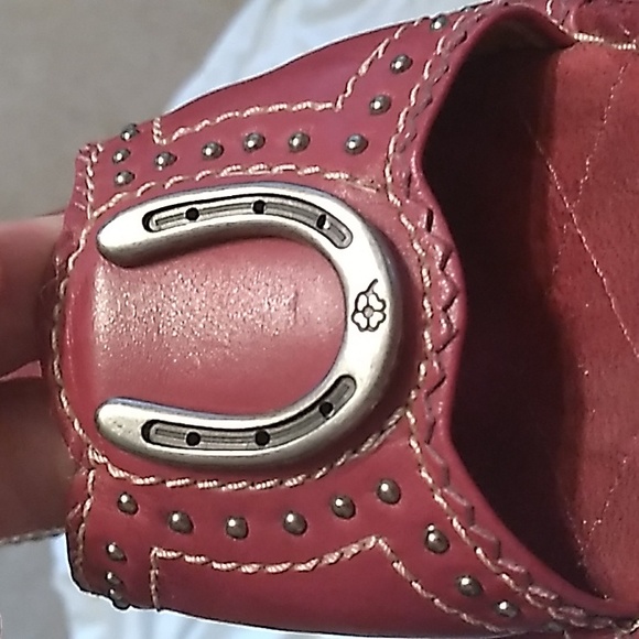 Women's Ariat red leather sandals size 8.5 EUC!!! - Picture 9 of 10